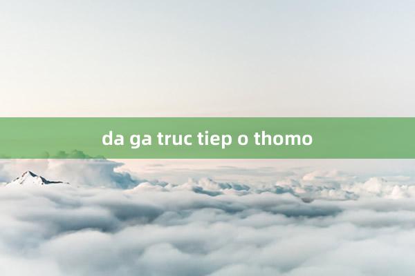 da ga truc tiep o thomo