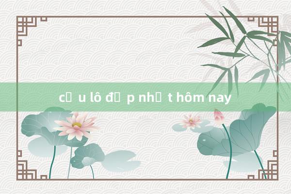 cầu lô đẹp nhất hôm nay